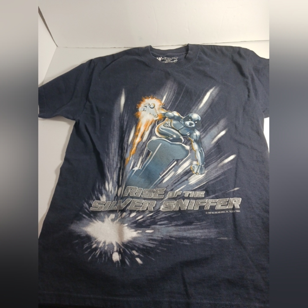 Big Dogs T-SHIRT Rise Of The Silver Sniffer 2007 Youth Size Large 12/14